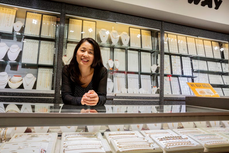 Happy Jewelers owner Kris Kim.
