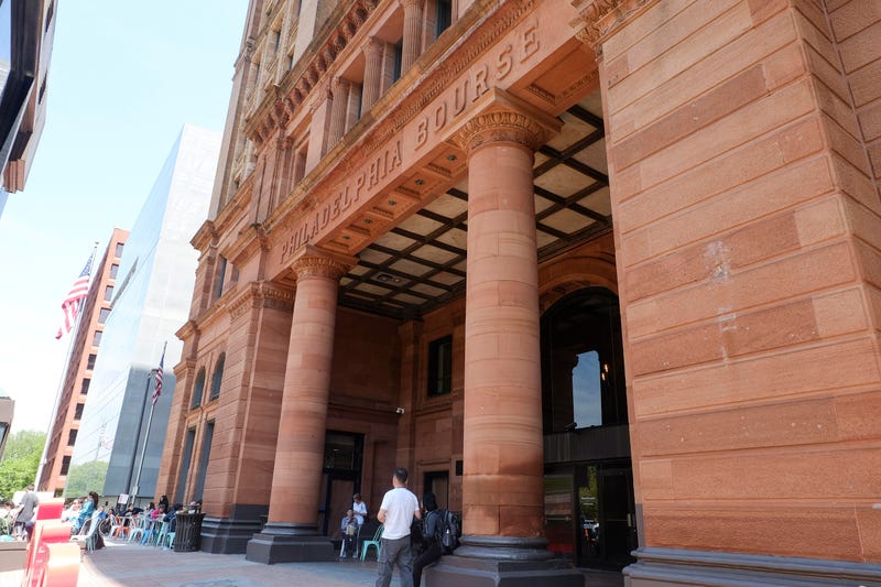 The Bourse in Philadelphia.