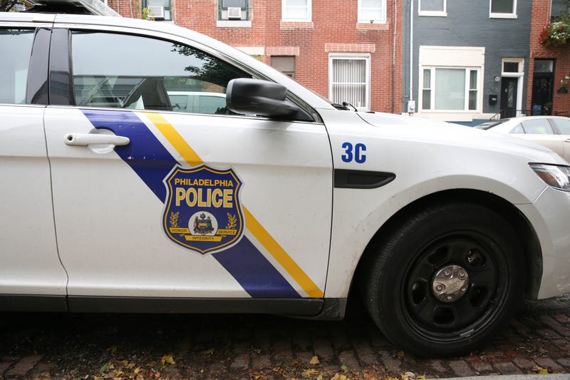 Philadelphia police vehicle
