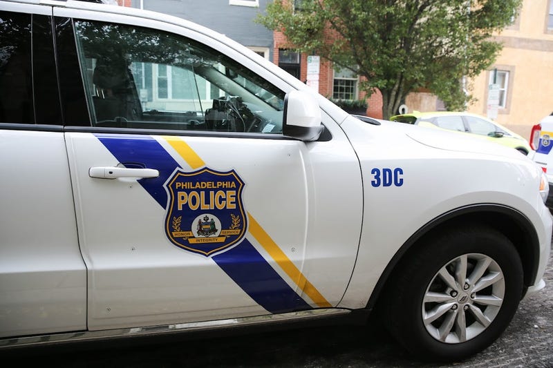 A Philadelphia Police vehicle.