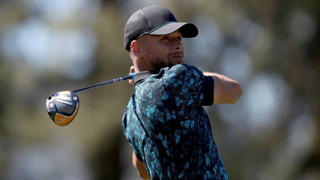 Steph Curry feeling 'championship glow' in Lake Tahoe for celebrity golf tourney