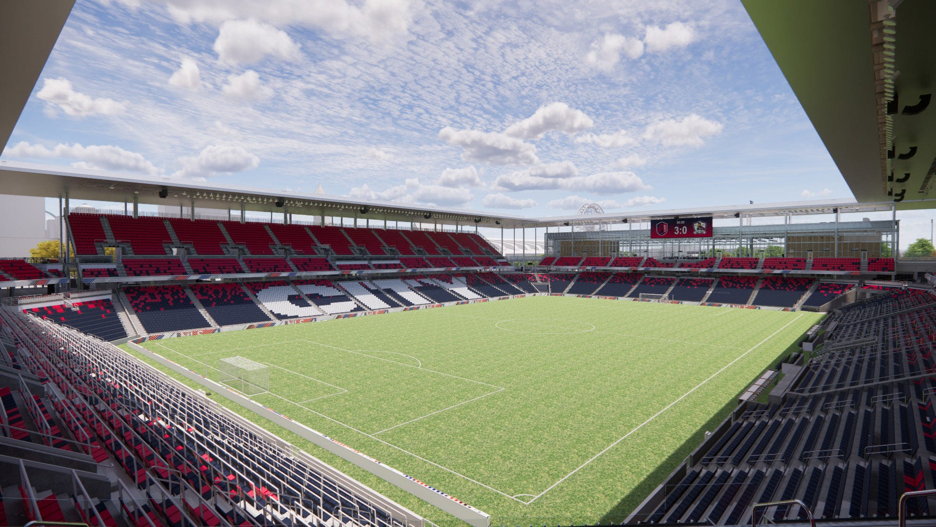 PICS: CITY unveils new look at St. Louis stadium seating design, colors