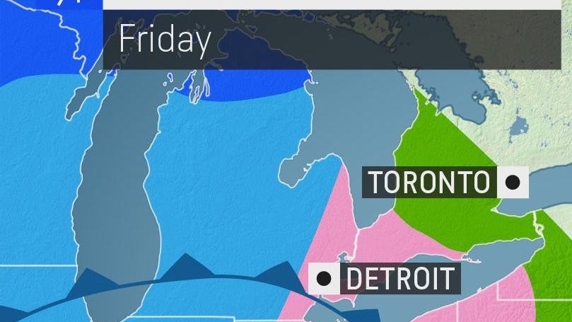 Rain/snow mix in the forecast for metro Detroit