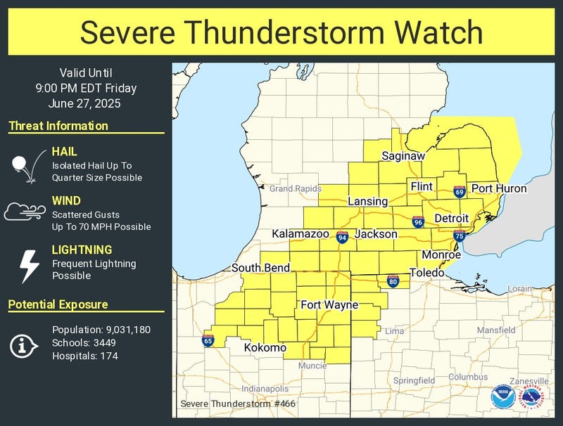 Severe Thunderstorm Watch