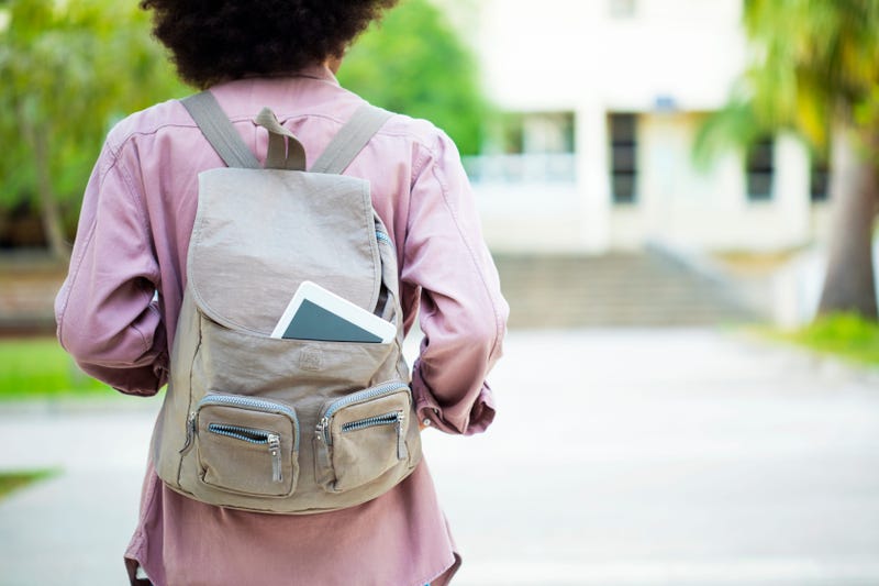 Young student in campus