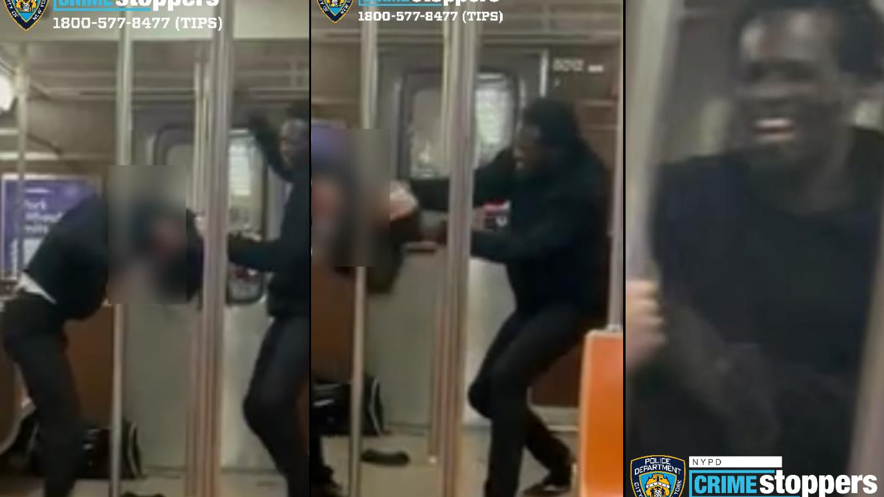 VIDEO: Suspect sought in anti-gay attack on Manhattan subway train that left man hospitalized