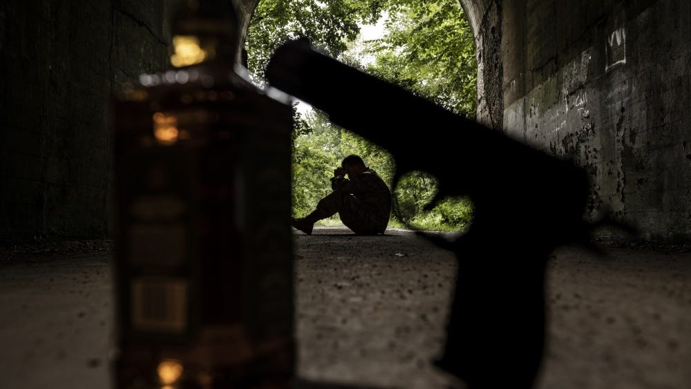Military suicides are on the rise across the Deptartment of Defense