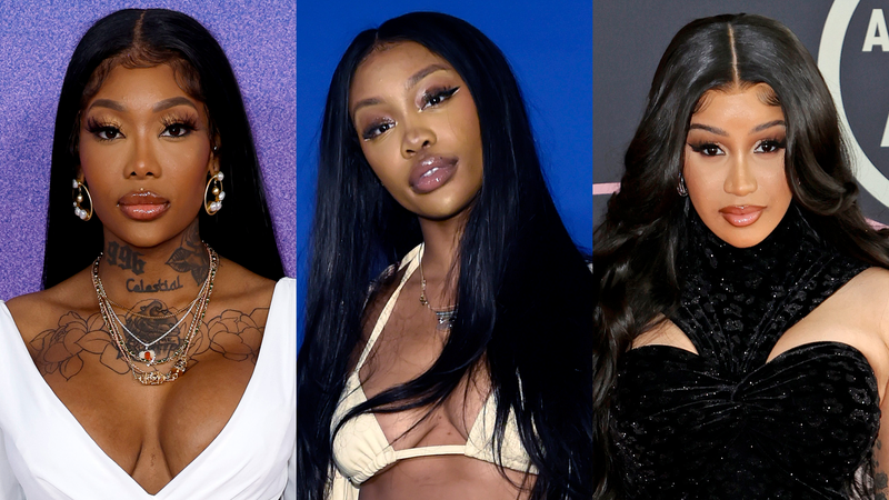 Summer Walker, SZA and Cardi B