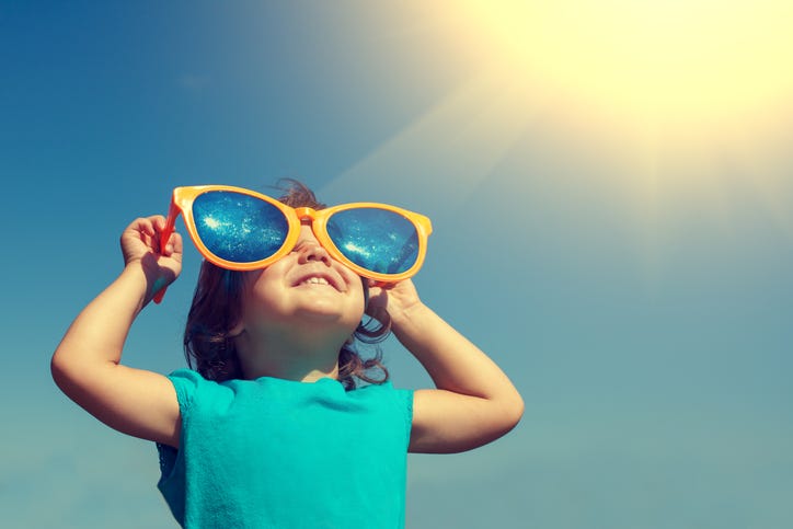 Sunshine and kids