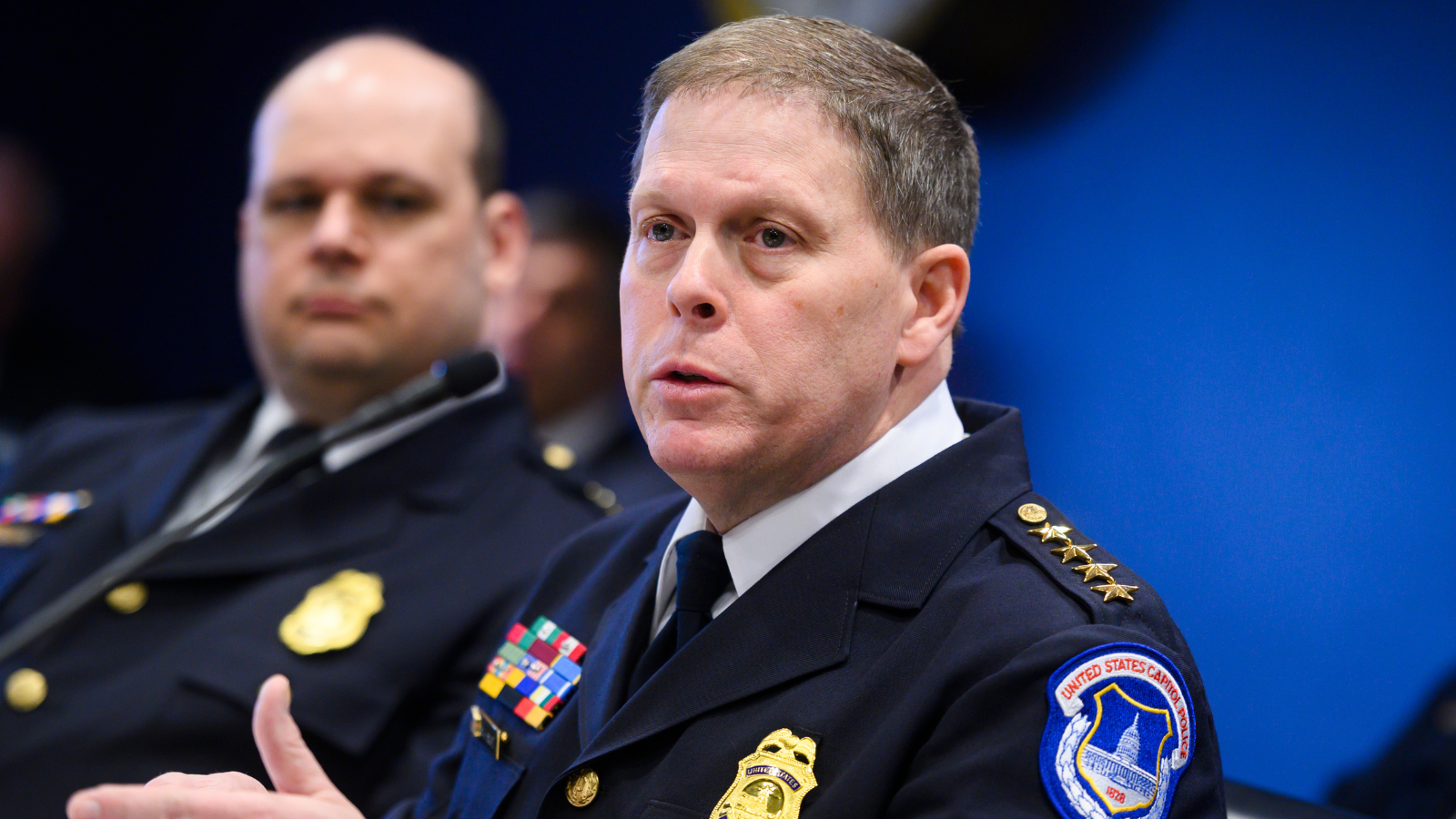 Ex Capitol Police chief faults congressional red tape for 11th-hour mobilization of military on Jan. 6