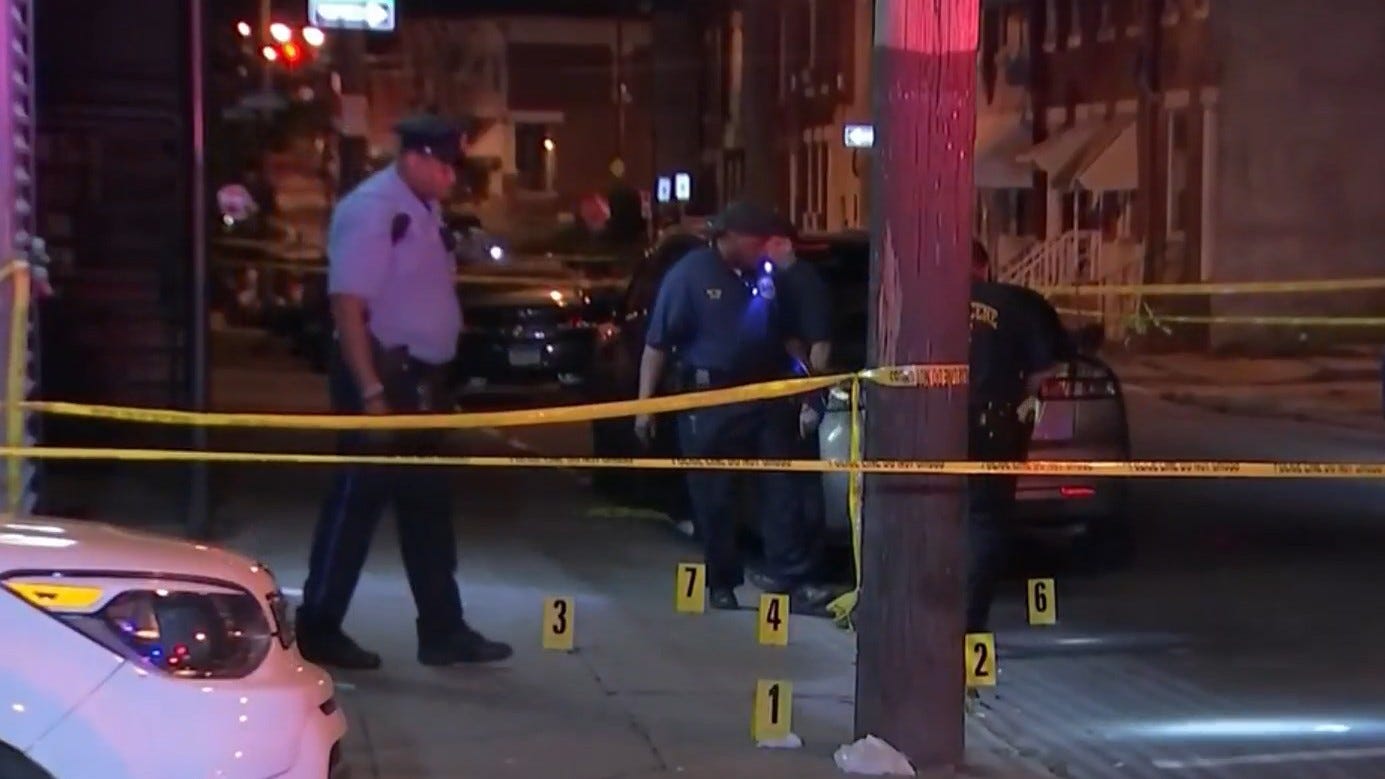 1 killed, 2 wounded in 3rd triple shooting in 2 days