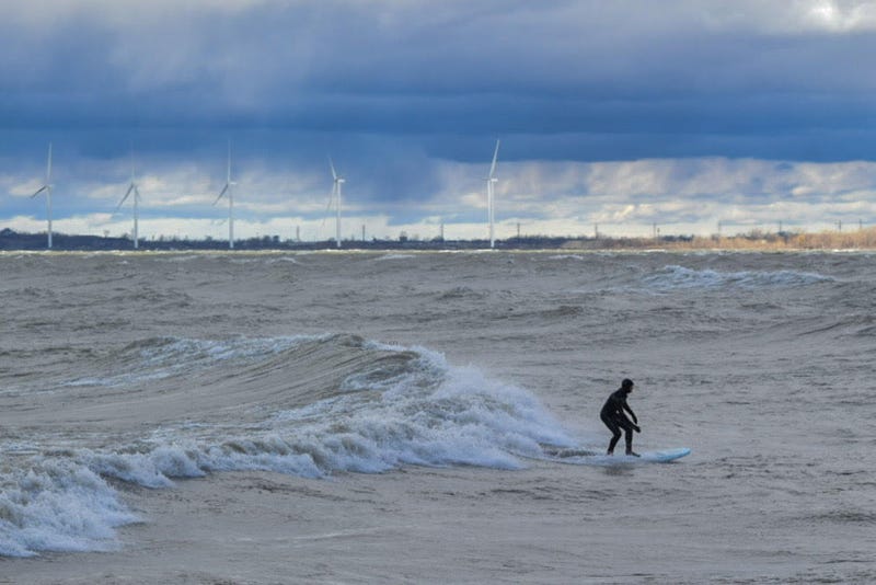 Let's go surfing on Lake Erie