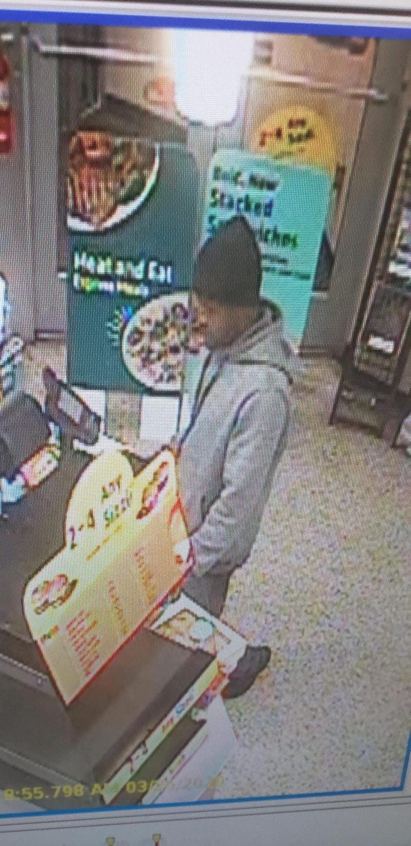 Chesterfield Police looking for a suspect who robbed the Iron Bridge Road Wawa early Thursday morning. (Photo Credit: Chesterfield Police)