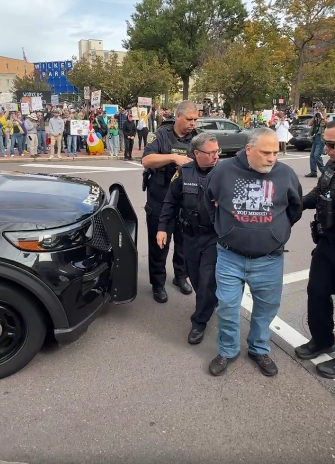 Man charged with pointing gun at Wilkes-Barre "No Kings" protesters