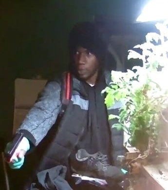 surveillence footage of suspect wanted in deadly Wilkinsburg home invasion