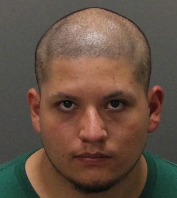    Joseph Jimenez of Corona is accused of gunning down Anthony Barajas, 19, and Rylee Goodrich, 18, both also of Corona, in July 2021 at the Regal Edwards Theater.