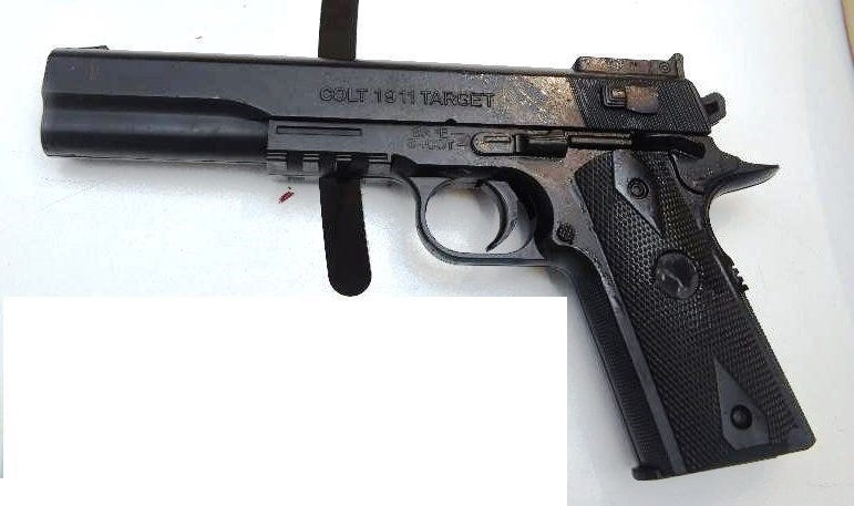 Fake weapon used in Queens police involved shooting.