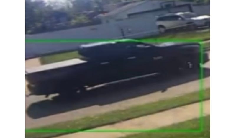 suspect's truck in Pontiac arson