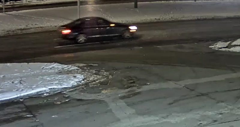 Suspect vehicle in Detroit assault