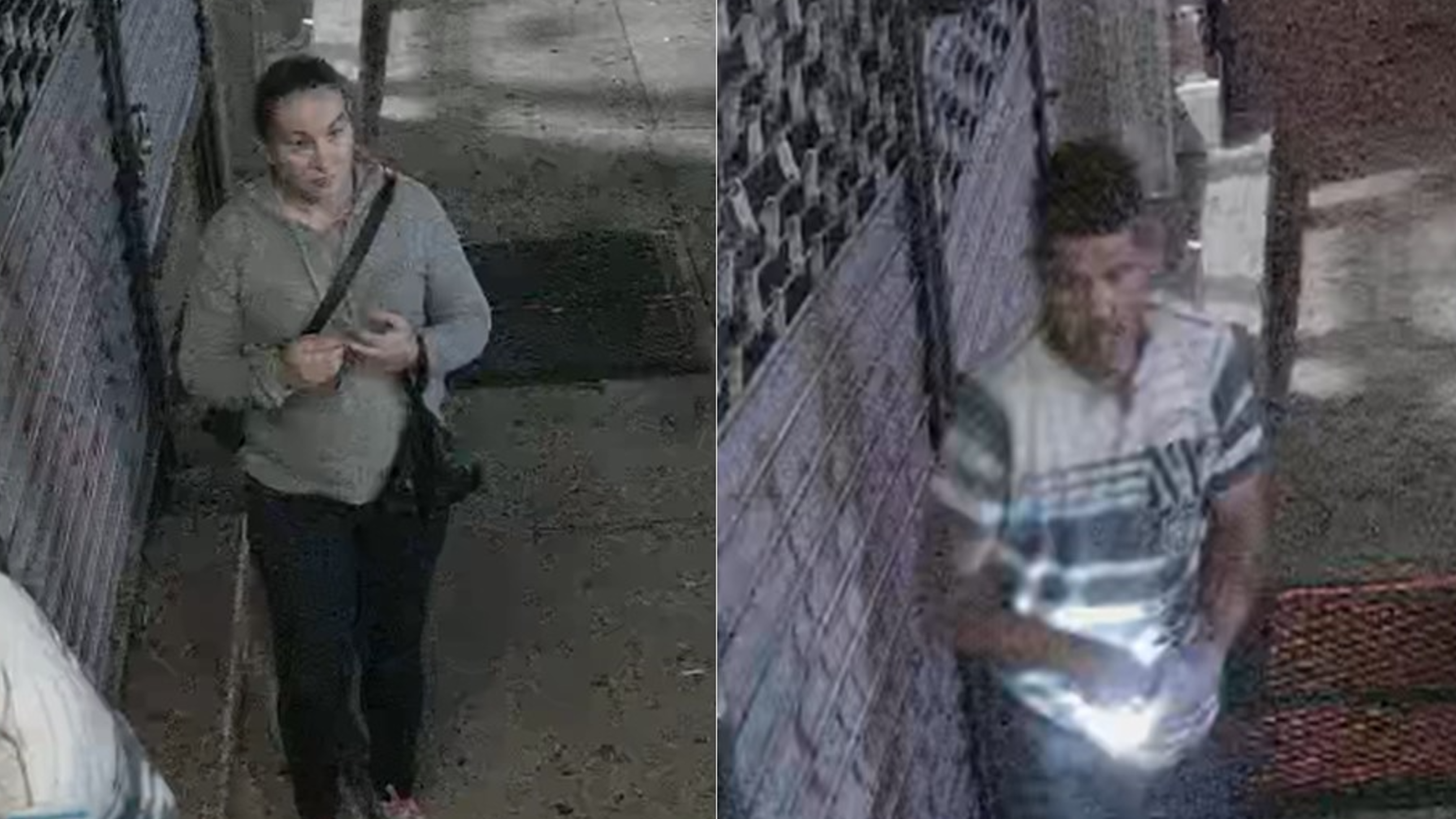Police seeking man and woman suspected of burglarizing 2 Brooklyn stores