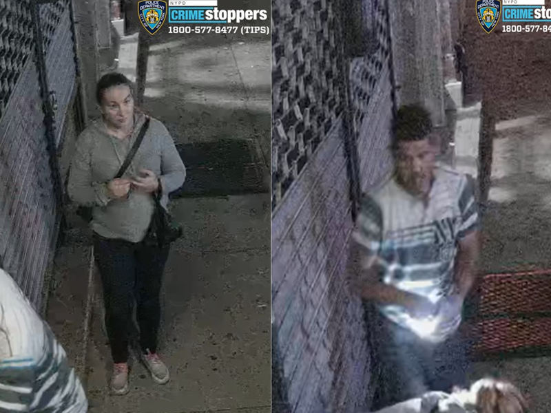 Security cameras captured images of the suspects.