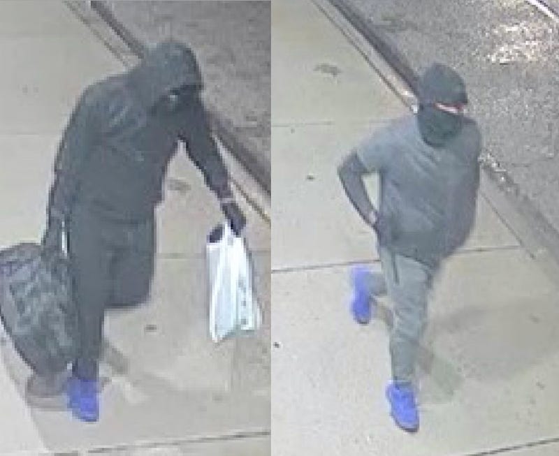 surveillance pictures of two suspects