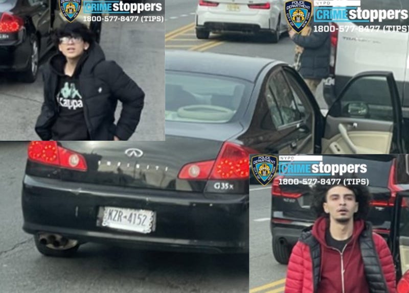 Police released images of the suspsects in Wednesday's attack.