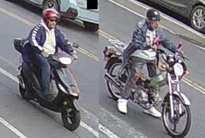 Security cameras captured images of the suspects.