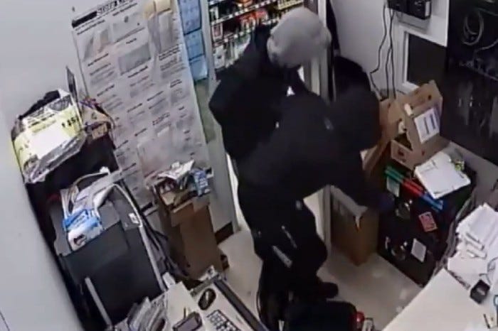 dollar store breaking and entering