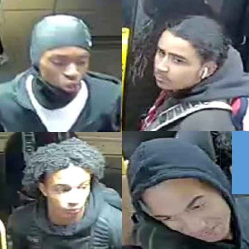 Security cameras captured images of the suspects.