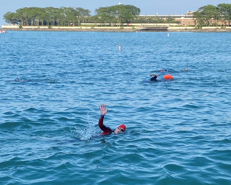 Ken in lake
