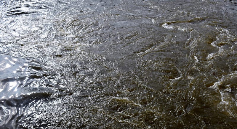 River water swirls