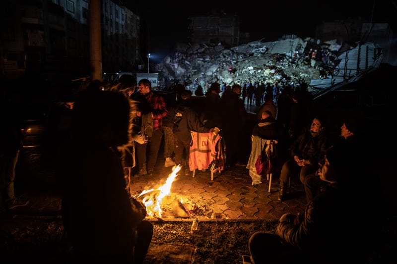 Earthquake aftermath in Turkey