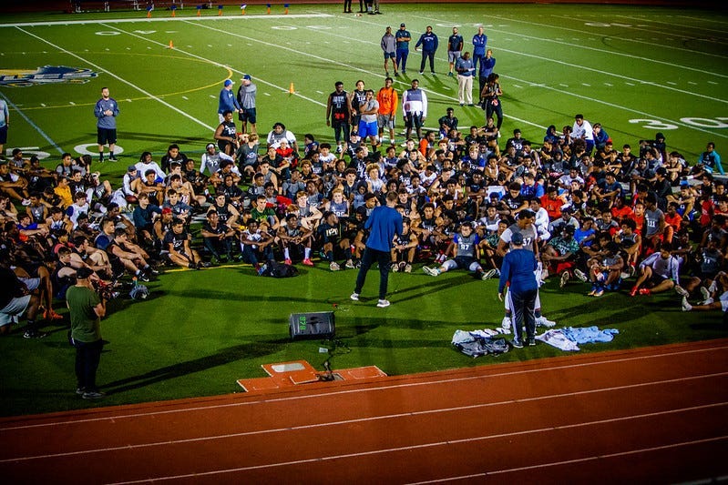 T-48 Camp Attracts South Florida Football Talent