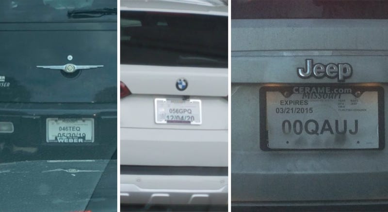 temporary tags in St. Louis