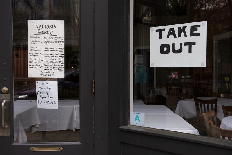 Restaurants open for pick up/delivery