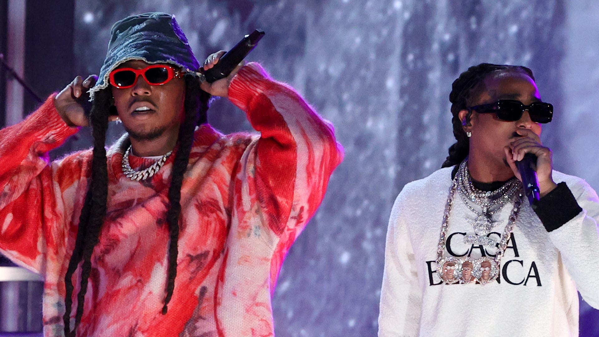 Quavo and Takeoff join 'Drink Champs' and nothing's off limits: Listen now