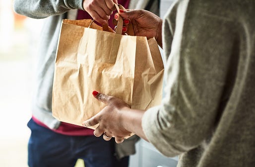 HOPE Challenge, Plainfield, Local Restaurants, Essential Service Workers