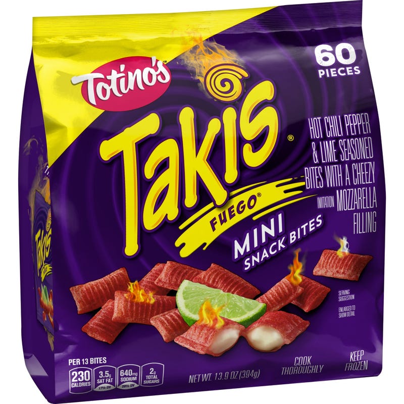 Totino's, Takis, Cheesy Bites, Seasoning, Mini Snack Bites, 