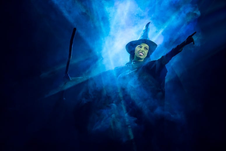 Talia Suskauer as Elphaba in the North American Tour of WICKED. Photo by Joan Marcus.