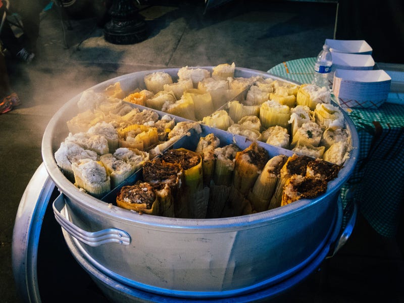 Tamale cart