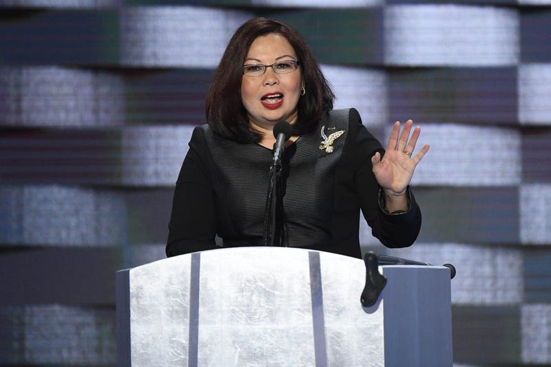 Duckworth Speaks At 2016 DNC Convention