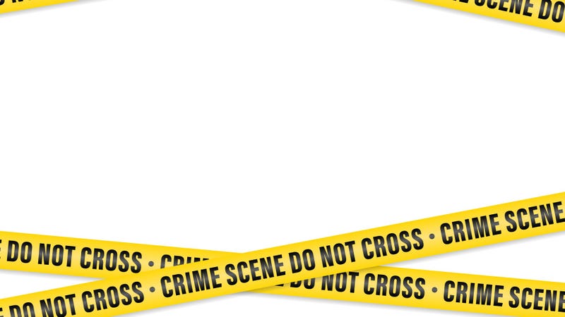 police tapes for crime scene - stock illustration