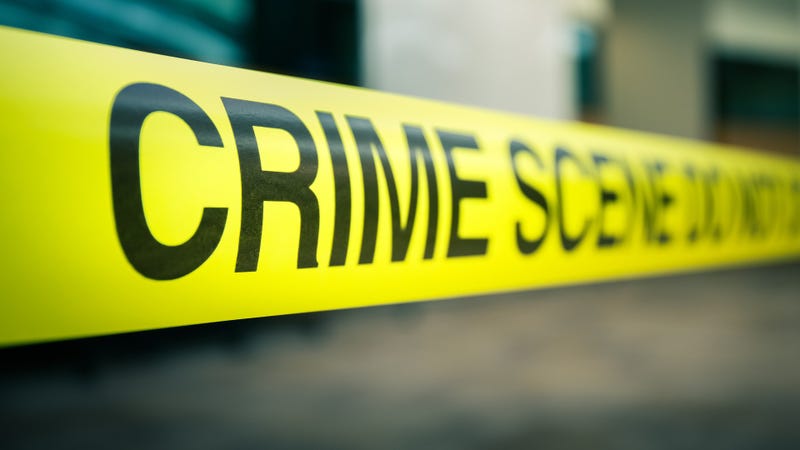 Crime scene tape - stock photo