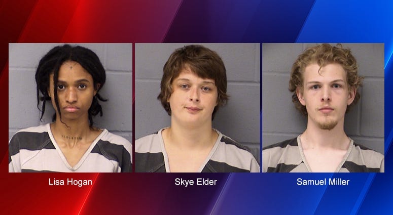 Target looting booking photos