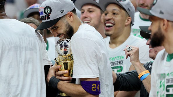 Jayson Tatum sent late Kobe Bryant message, watched film of Lakers star ahead of Game 7