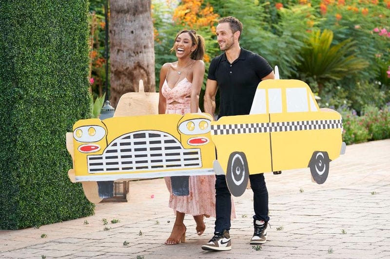 Tayshia and Zac