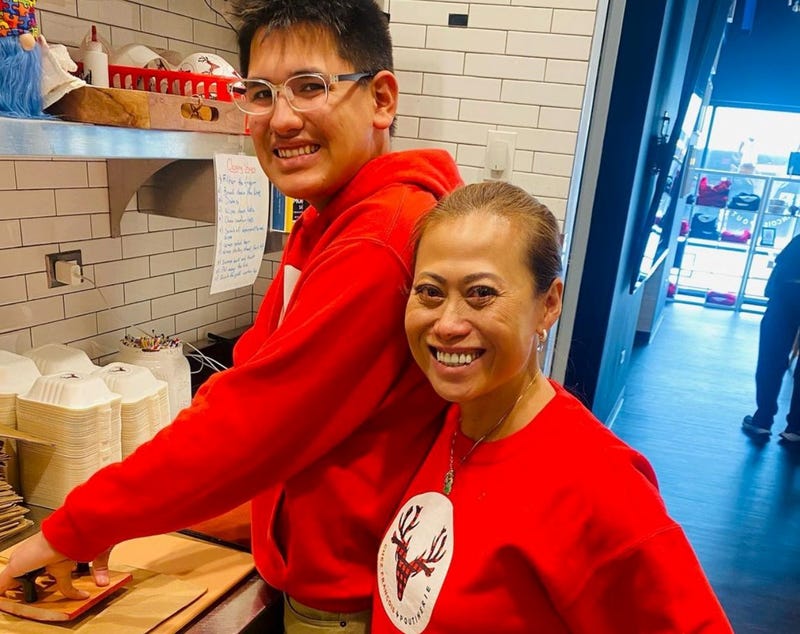 Restaurateur and son