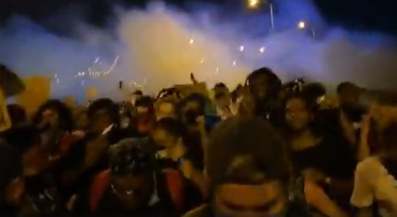 teargas