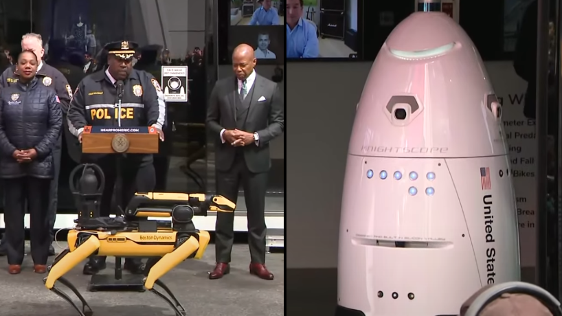NYPD unveils robots to combat crime; Adams vows 'only the beginning'